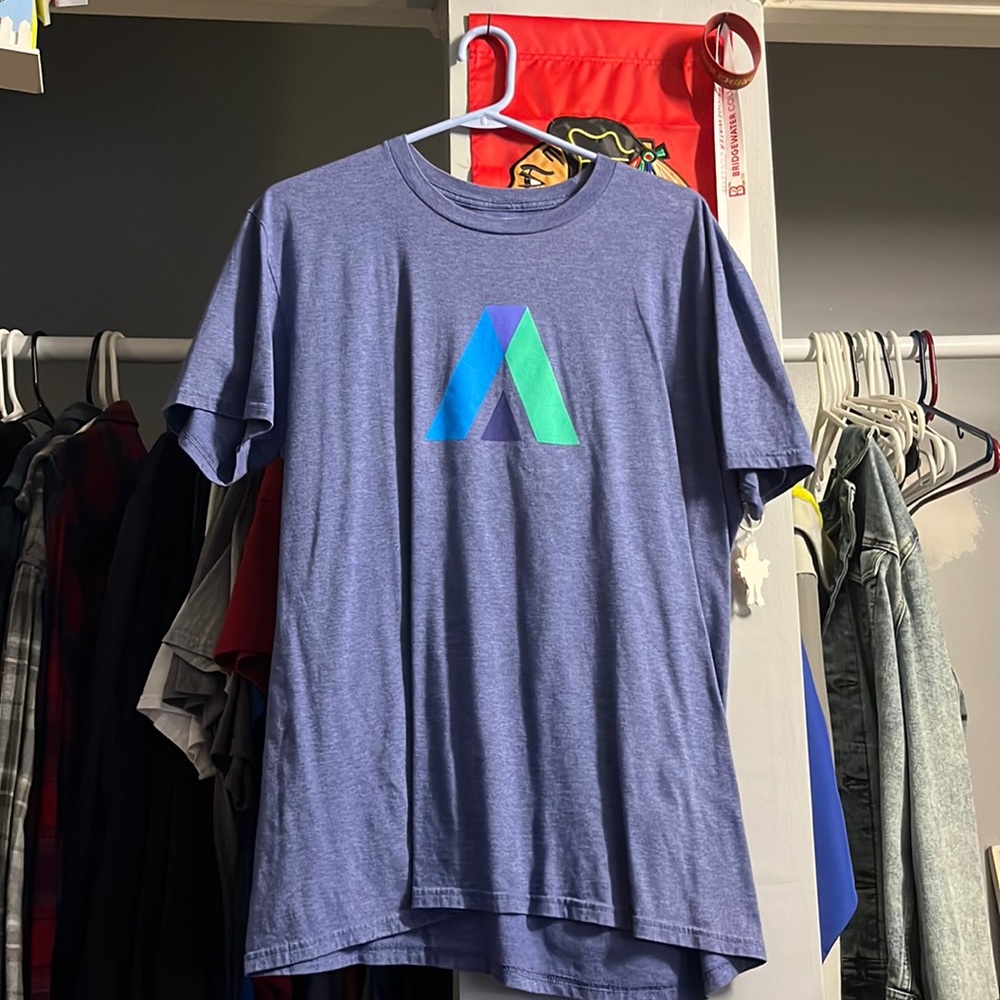 Large blue T